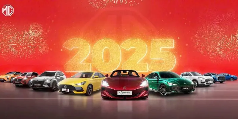 Doanh số xe MG 2025