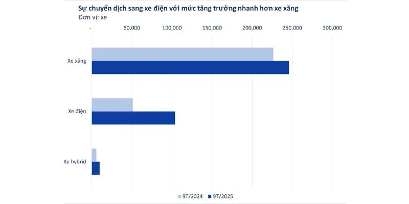 Bức tranh về thị trường ô tô Việt Nam 2025